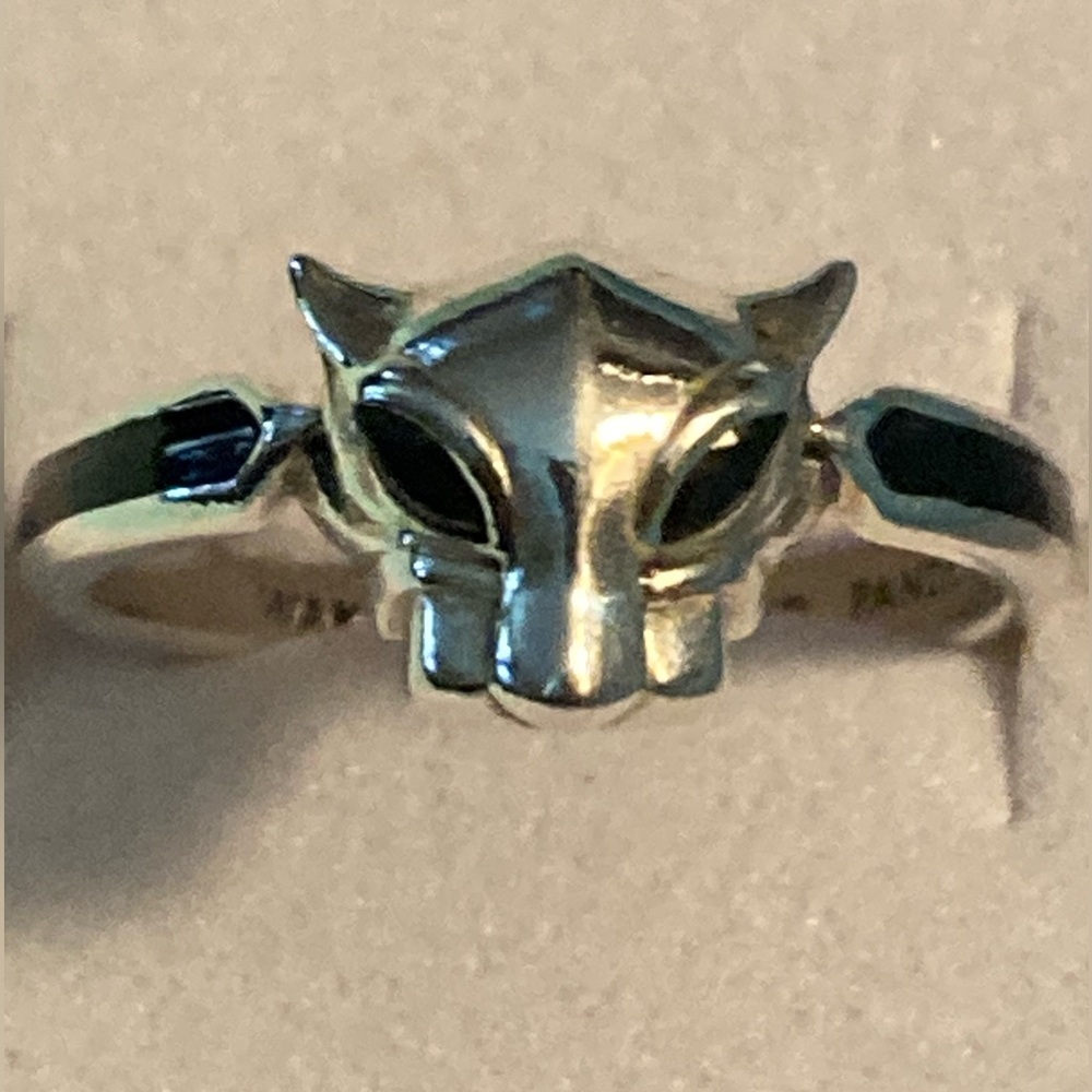 Pandora “Wakonda Forever” Panther ring, size 4